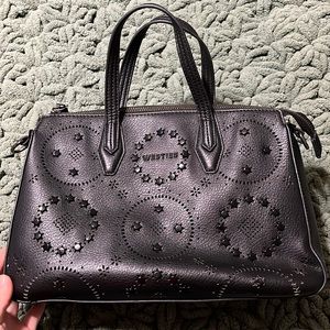 Black shoulder bag